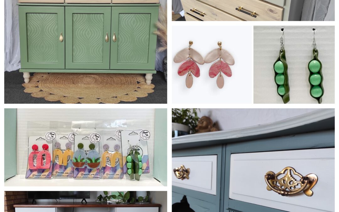 ~ RELOVED ~ Flipped furniture & resin jewels!